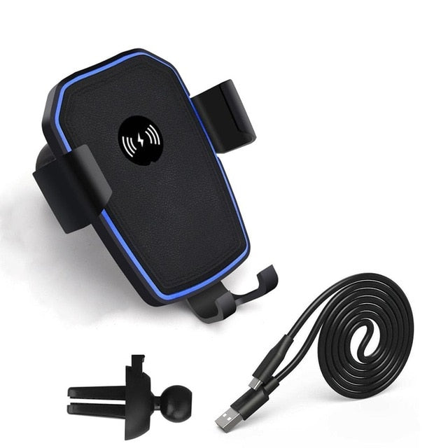 2 in 1 Vehicle Mount Wireless Phone Charger - TheGadgetsGround