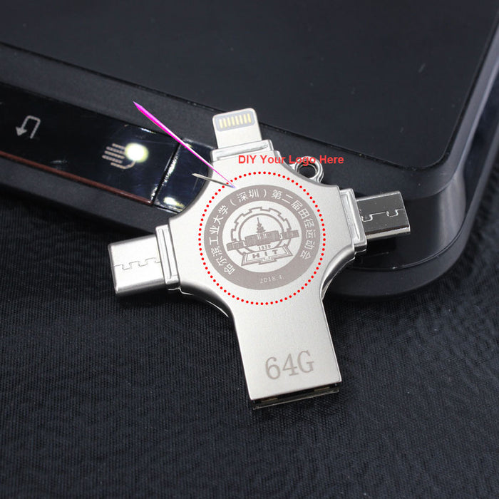 3 in 1 USB Flash Drive Memory Stick - TheGadgetsGround